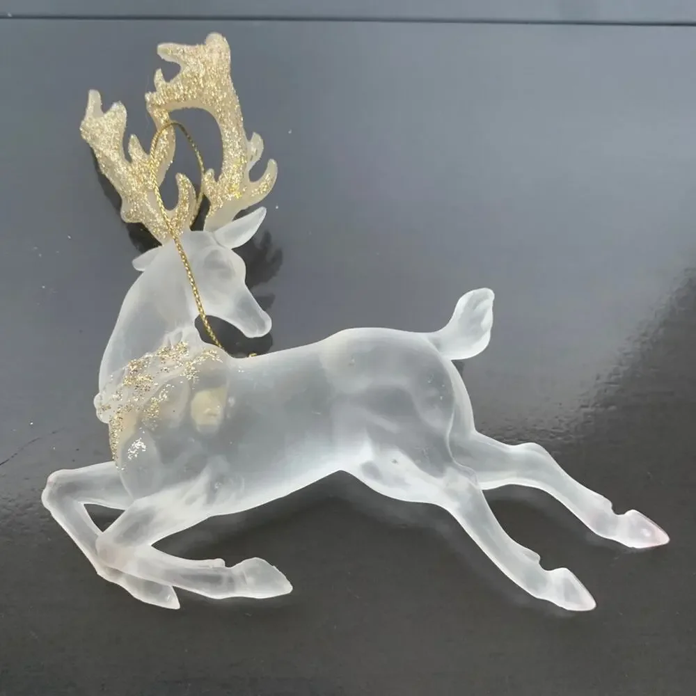 Holiday Time frosted reindeer